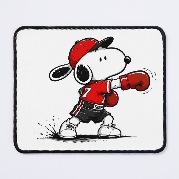 Item preview, Snoopy Power Punch | Cute Peanuts Boxing Fan Art designed and sold by artizallart.