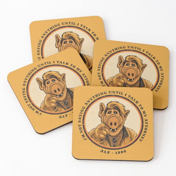Item preview, ALF 1986: "I only talk to my lawyer" designed and sold by Gabyciux.