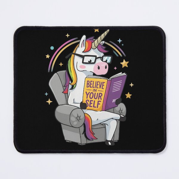 Item preview, Believe Yourself Unicorn Reading Book Chair designed and sold by satosakaa.