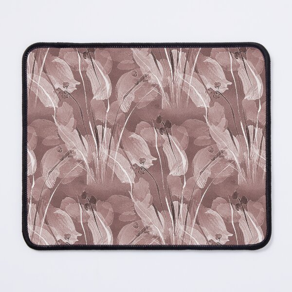 Item preview, Spring Monochromatic Garden Flowers in Maroon designed and sold by Artistestella.