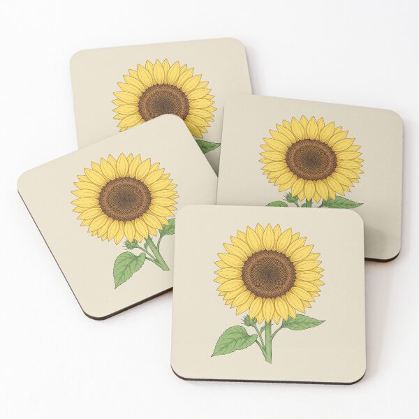 Item preview, Watercolor Golden Sunflower Botanical designed and sold by Aureluxe.