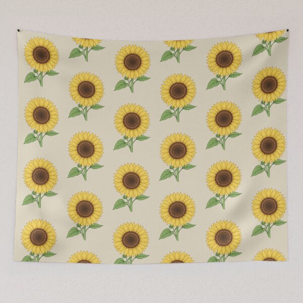 Item preview, Watercolor Golden Sunflower Botanical designed and sold by Aureluxe.