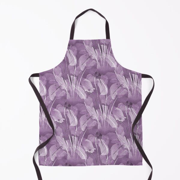 Item preview, Spring Monochromatic Garden Flowers in Mauve designed and sold by Artistestella.
