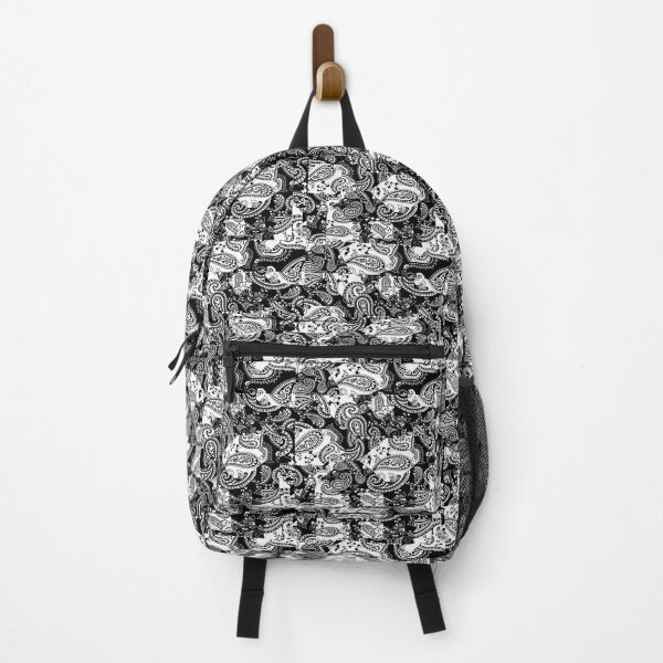 Item preview, Black and white paisley print designed and sold by JVNS.