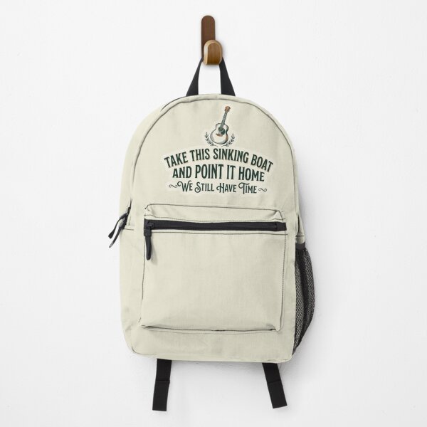 Item preview, Take This Sinking Boat Music Quote Vintage Typography designed and sold by Amituniqdesign .