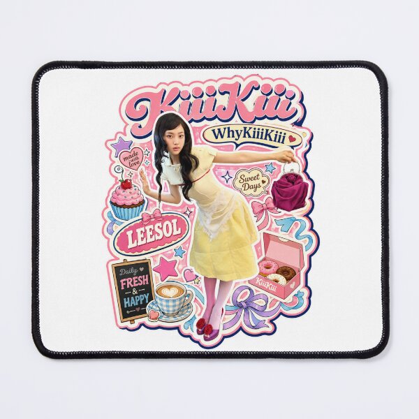 Item preview, Vibrant KiiiKiii Leesol WhyKiiiKiii Cute Pop Idol Merch designed and sold by Valereekmerch.