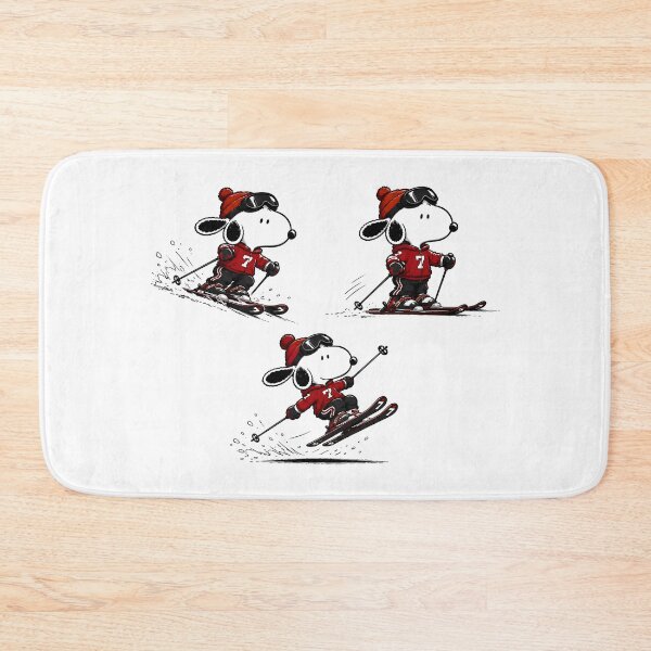 Item preview, Cute Snoopy Skiing Collection | Funny Beagle Winter Sports Fan Art designed and sold by artizallart.