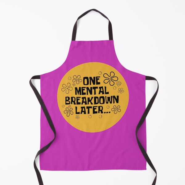 Item preview, One Mental Breakdown Later...cartoon funny one moment Later designed and sold by PIXEL POP DESIGNS - Beyond the Norm!.