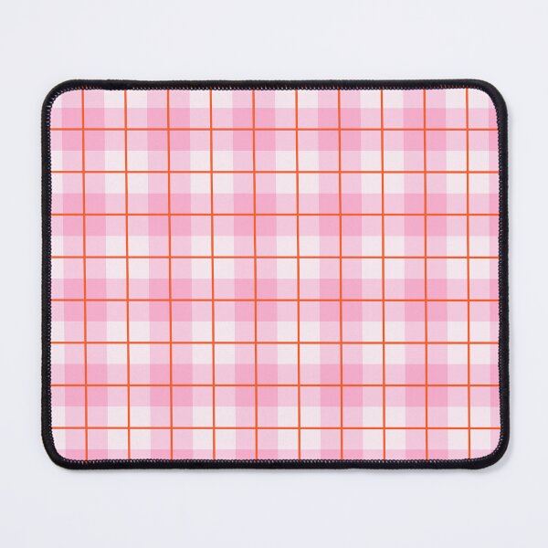 Item preview, Pink Orange Check Pattern designed and sold by ingardensdesign.