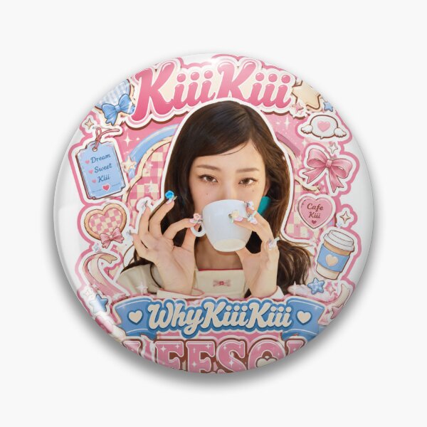 Item preview, Unique KiiiKiii Leesol Y2KAesthetic Sticker Artwork designed and sold by Valereekmerch.