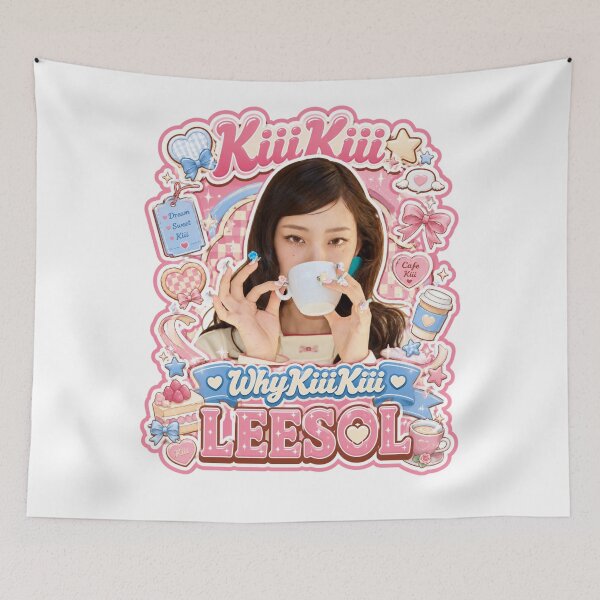 Item preview, Unique KiiiKiii Leesol Y2KAesthetic Sticker Artwork designed and sold by Valereekmerch.