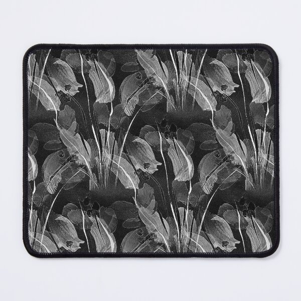 Item preview, Copy of Spring Monochromatic Garden Flowers in Black designed and sold by Artistestella.