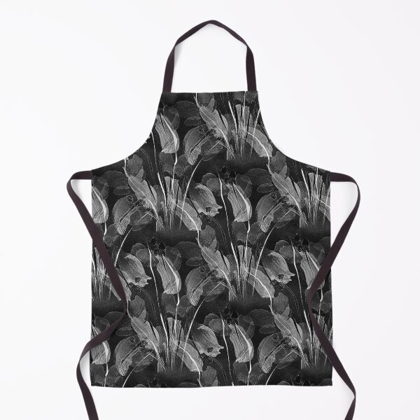 Item preview, Copy of Spring Monochromatic Garden Flowers in Black designed and sold by Artistestella.