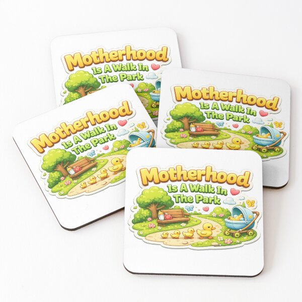 Item preview, Motherhood Is A Walk In The Park Funny 3D designed and sold by MR4me.