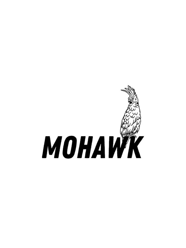 Thumbnail 4 of 4, iPhone Case, Mohawk, the Punk Rawk Hawk designed and sold by StillInBeta.