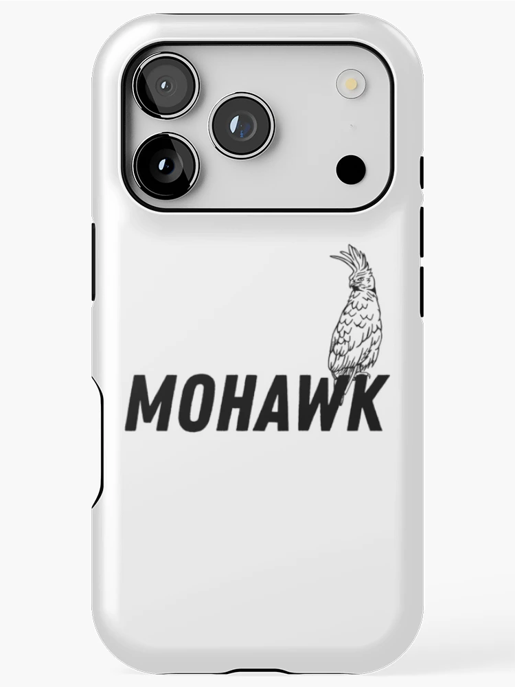 Thumbnail 1 of 4, iPhone Case, Mohawk, the Punk Rawk Hawk designed and sold by StillInBeta.