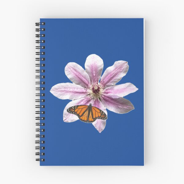 Item preview, A monarch butterfly (Danaus plexippus) perched on a pink flower. designed and sold by annasofia.