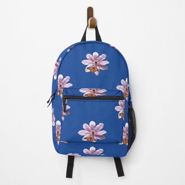 Item preview, A monarch butterfly (Danaus plexippus) perched on a pink flower. designed and sold by annasofia.
