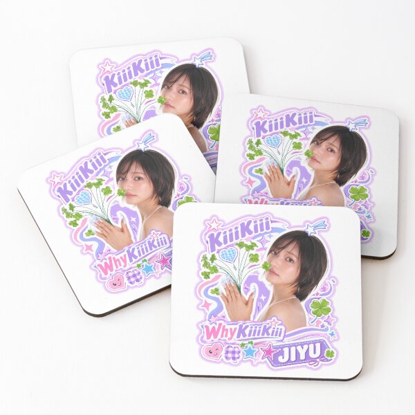 Item preview, KiiiKiii Jiyu WhyKiiiKiii Y2K Pink Star Fanmade Merch designed and sold by Valereekmerch.