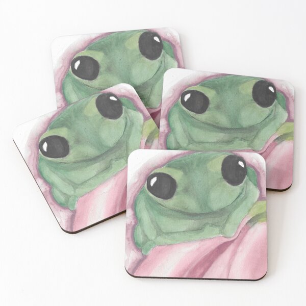 Item preview, Frog on Flower designed and sold by SienasArtStore.