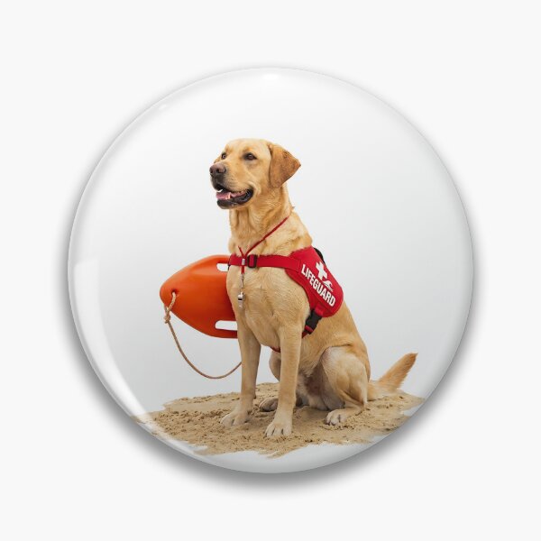 Item preview, Labrador Retriever Lifeguard Hero designed and sold by PictoVibe.