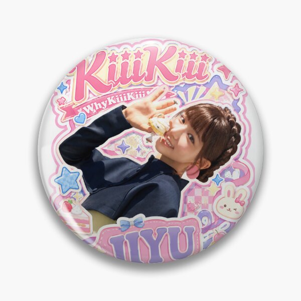 Item preview, Cute KiiiKiii Jiyu Bubblegum Y2K Floral Sticker Fan Art designed and sold by Valereekmerch.