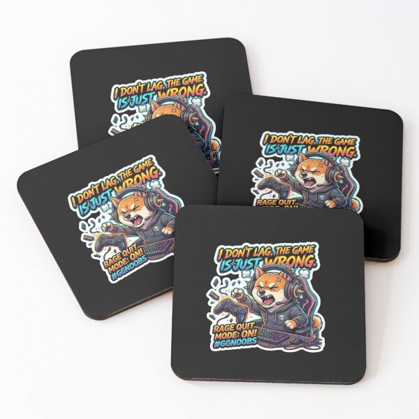 Item preview, Funny Gaming Shiba Inu - I Don't Lag Sarcastic Gamer designed and sold by Amituniqdesign .