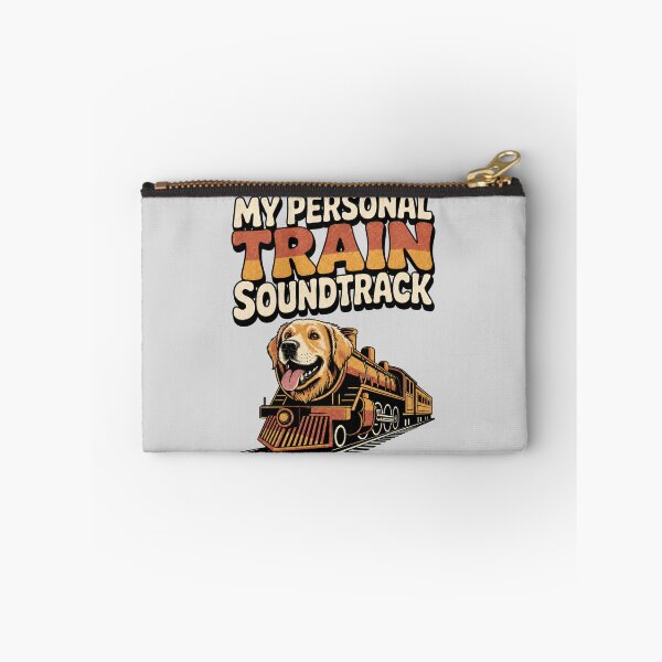 Item preview, Funny Golden Retriever Train – My Personal Train Soundtrack designed and sold by PixelBlob.