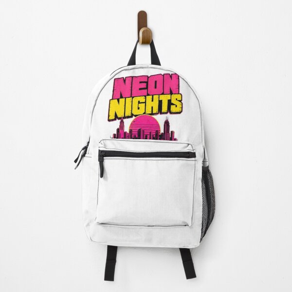 Item preview, Neon Nights - Retro 80s Synthwave Skyline designed and sold by Wear-X.