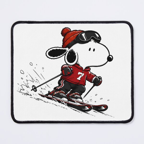 Item preview, Snoopy Powder Day | Funny Winter Sports Fan Art designed and sold by artizallart.