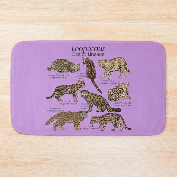 Item preview, Leopardus with Scientific Names (Purple) designed and sold by GraceT26.