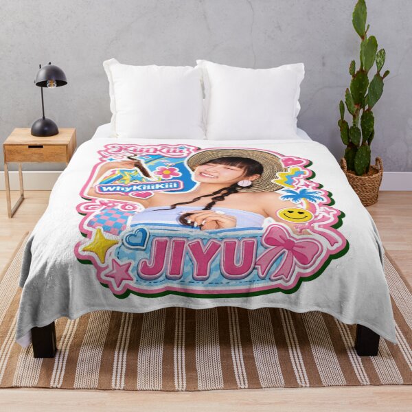 Item preview, Cute and Aesthetic KiiiKiii Jiyu WhyKiiiKiii Happy Merch designed and sold by Valereekmerch.