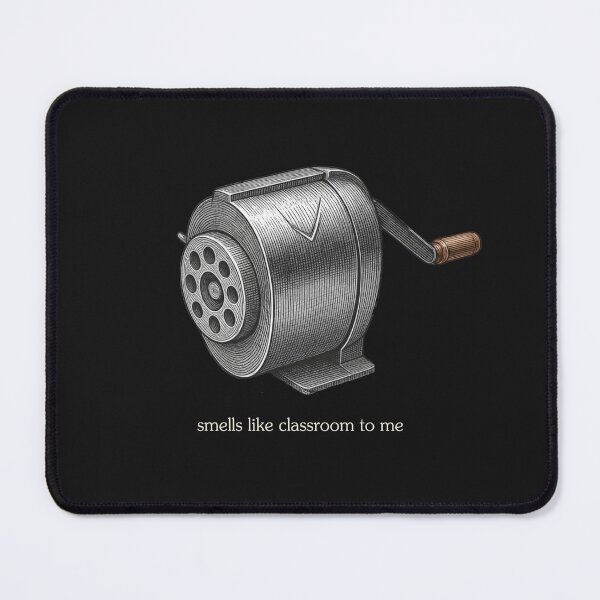 Item preview, Smells Like Classroom To Me (white) | Pencil Sharpener Gen X Nostalgia Shirt | School Memories Gift Christmas Birthday designed and sold by The Frog.