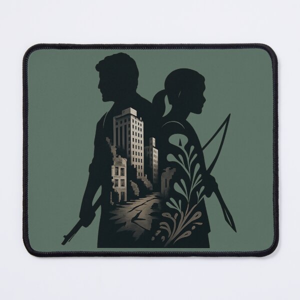 Item preview, Minimalist The Last of Us Silhouette | Post-Apocalyptic Art designed and sold by AndGarciart.