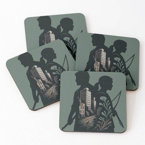 Item preview, Minimalist The Last of Us Silhouette | Post-Apocalyptic Art designed and sold by AndGarciart.