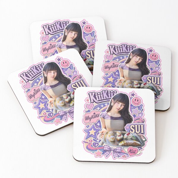 Item preview, Beautiful KiiiKiii Sui Y2K Star & Floral Collage Graphic designed and sold by Valereekmerch.