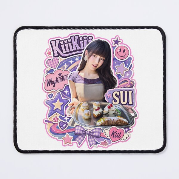 Item preview, Beautiful KiiiKiii Sui Y2K Star & Floral Collage Graphic designed and sold by Valereekmerch.