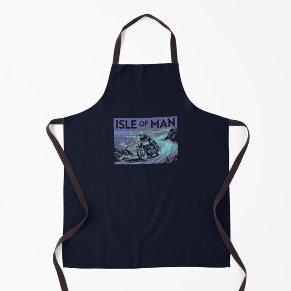 Item preview, Isle of Man TT Vintage Motorcycle Racing Poster Graphic designed and sold by KiwiRider.