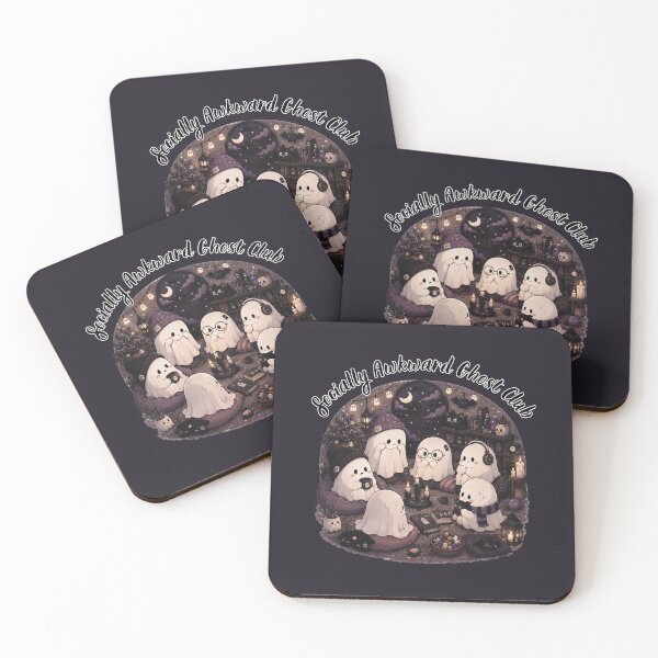 Item preview, Socially Awkward Ghost Club Funny Introvert Halloween designed and sold by NESTORY-Studio.