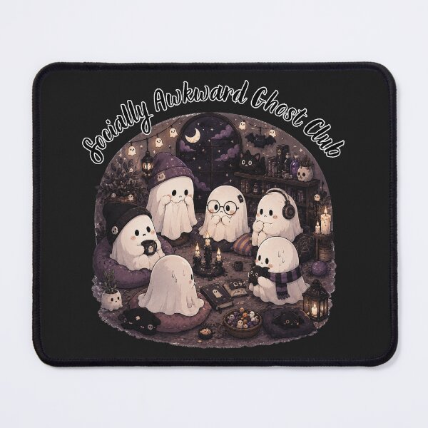 Item preview, Socially Awkward Ghost Club Funny Introvert Halloween designed and sold by NESTORY-Studio.