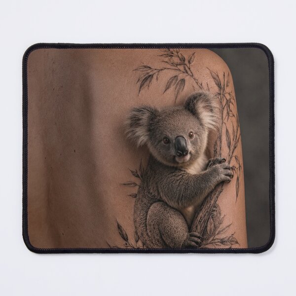 Item preview, Koala On Branch Tattoo Shoulder designed and sold by Diego Re.