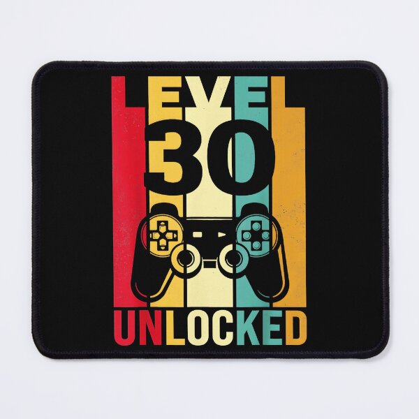 Item preview, Level 30 Unlocked Thirtieth Birthday Gamer designed and sold by Hugosploosh.