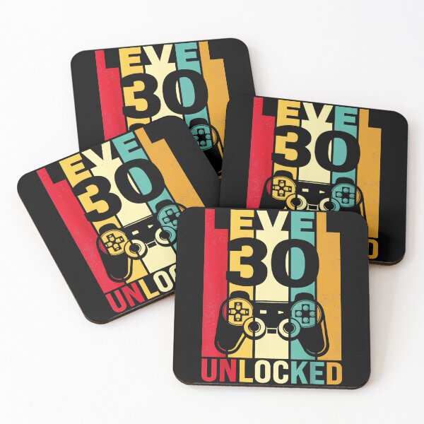 Item preview, Level 30 Unlocked Thirtieth Birthday Gamer designed and sold by Hugosploosh.