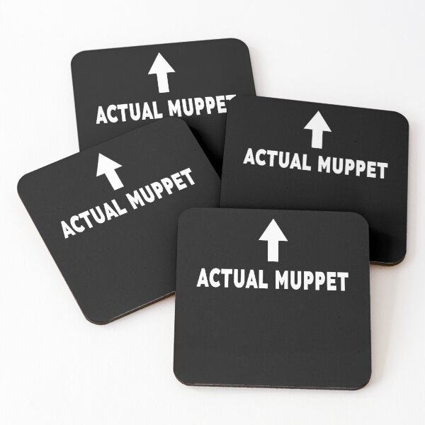 Item preview, Actual Muppet Funny Sarcastic Insult Gift designed and sold by Say It With Ink.