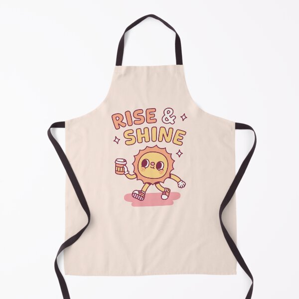 Item preview, Rise and Shine Good Morning Cute Sun With Coffee designed and sold by rustydoodle.