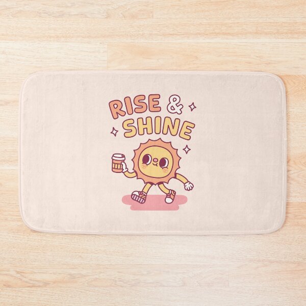 Item preview, Rise and Shine Good Morning Cute Sun With Coffee designed and sold by rustydoodle.