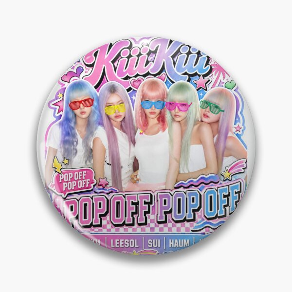 Item preview, KiiiKiii WhyKiiiKiii OT5 Y2K Pink Sticker Beautiful Fan Art designed and sold by Valereekmerch.