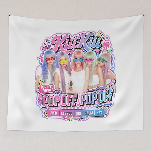 Item preview, KiiiKiii WhyKiiiKiii OT5 Y2K Pink Sticker Beautiful Fan Art designed and sold by Valereekmerch.