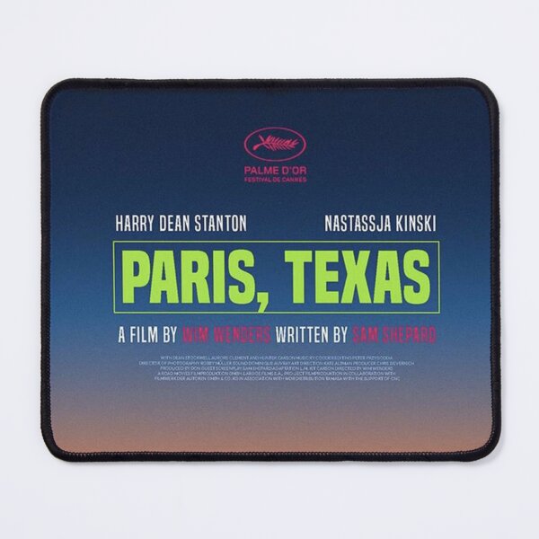 Item preview, Paris, Texas film designed and sold by packbarbara.