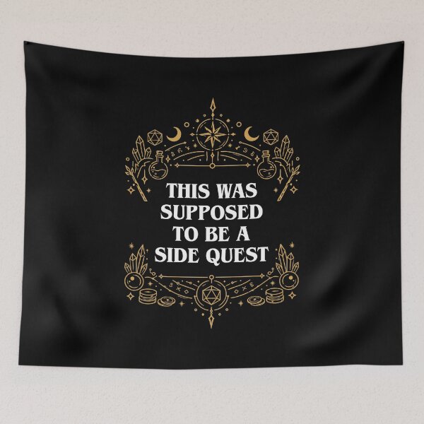 Item preview, This Was Supposed to be a Side Quest Funny Tabletop RPG designed and sold by pixeptional.